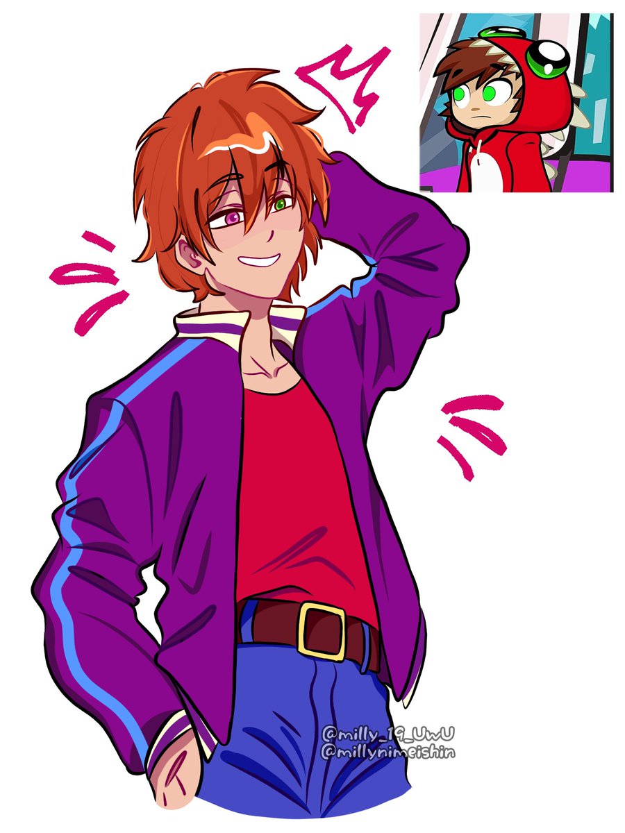 milly_19_UwU's tweet photo. Quise hacerlos al estilo de los 90 de acuerdo a su época en la que eran más jóvenes, los rediseñe UwU, No alcanzó para Robin, pero esta en mi tik tok👍✨️
#diseñosdelos90 #lasperreriasdemike #artdijital #series #loscompas AREEEEE!!! https://t.co/mTKq9KwqA5