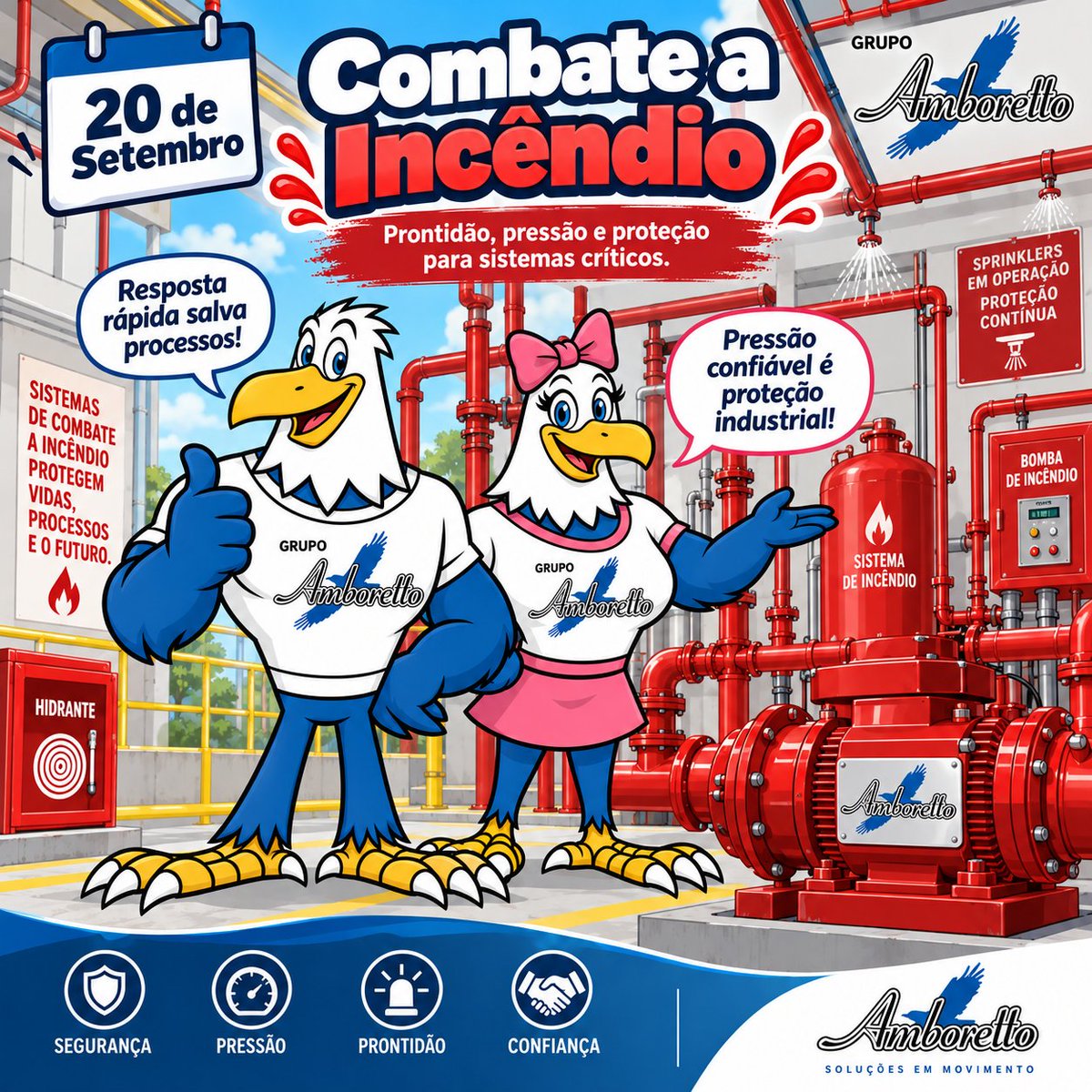 DouglasMoretto's tweet photo. Combate a incêndio

🚒 Proteção começa no projeto. Thiaguinho e Belinha apresentam o bombeamento para combate a incêndio: vazão, pressão e requisitos da instalação devem ser definidos por profissionais habilitados.

#GrupoAmboretto #CombateAIncendio https://t.co/hurlUXRXcJ