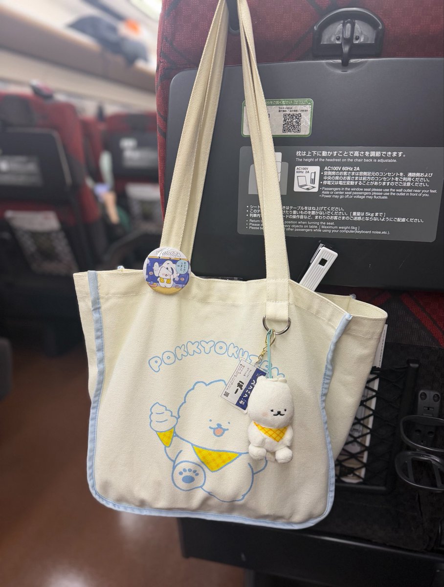 _payapayate_'s tweet photo. うちわ現場は毎回このぽーちゃんトートで🎶
ストラップ結局この子ばかり持ち歩いてしまう🐻‍❄️🩵 https://t.co/wkd0NFNuyt