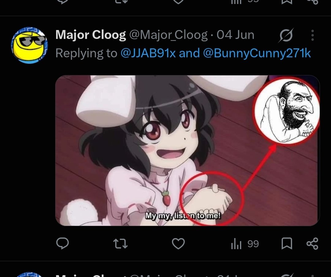 BatteryMastor's tweet photo. Cloog is back and he has graduated from pedophile to nazi pedophile https://t.co/S7QTaIvR3G