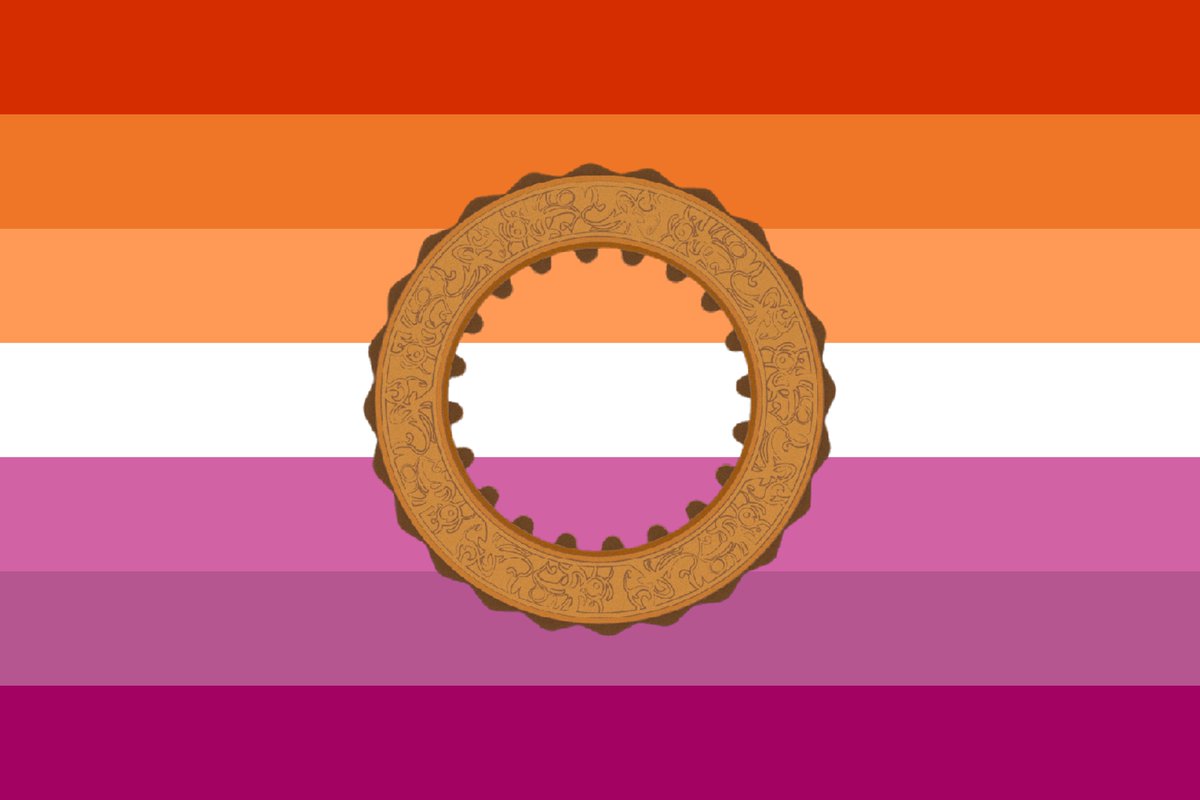 WrathOfGrapesN7's tweet photo. Pride flag for Lesbians who like Warrior Nun.
#WarriorNun #SaveWarriorNun #Avatrice #HaloBearers https://t.co/WNz2aPjnvT