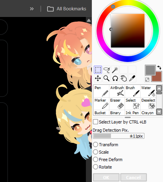 jlen_nelj's tweet photo. ehehe adorbs 
game's called: Character House Desktop Companion https://t.co/QHRRglVYz1