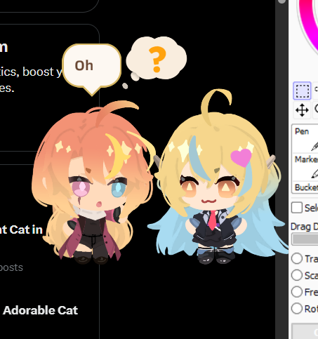 jlen_nelj's tweet photo. ehehe adorbs 
game's called: Character House Desktop Companion https://t.co/QHRRglVYz1
