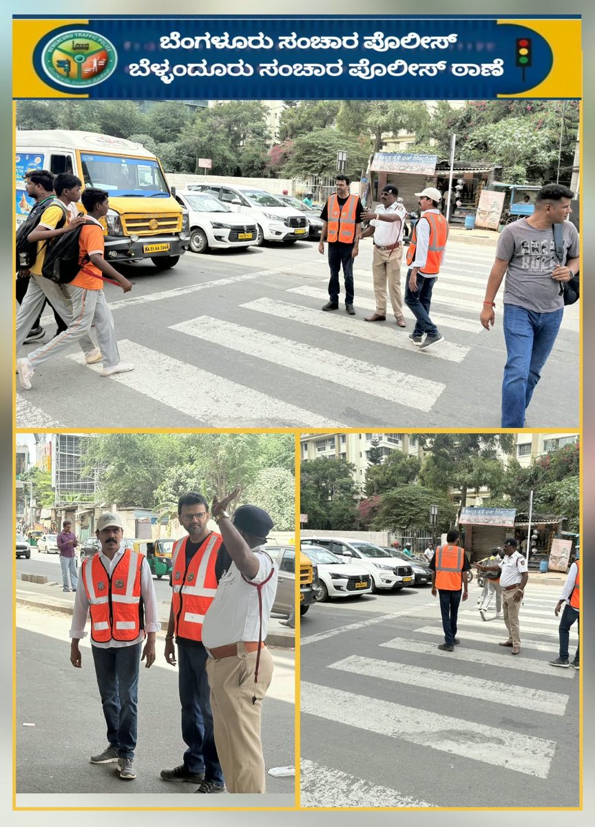 bellandurutrfps's tweet photo. Ever wondered what managing Bengaluru's roads feels like? 🚦
Citizens are stepping into the shoes of traffic police through the "Cop for the Day" initiative! Experience the peak-hour challenges firsthand & help make our roads safer.
#BengaluruTrafficPolice #CopForTheDay https://t.co/AlUpaQSaIE