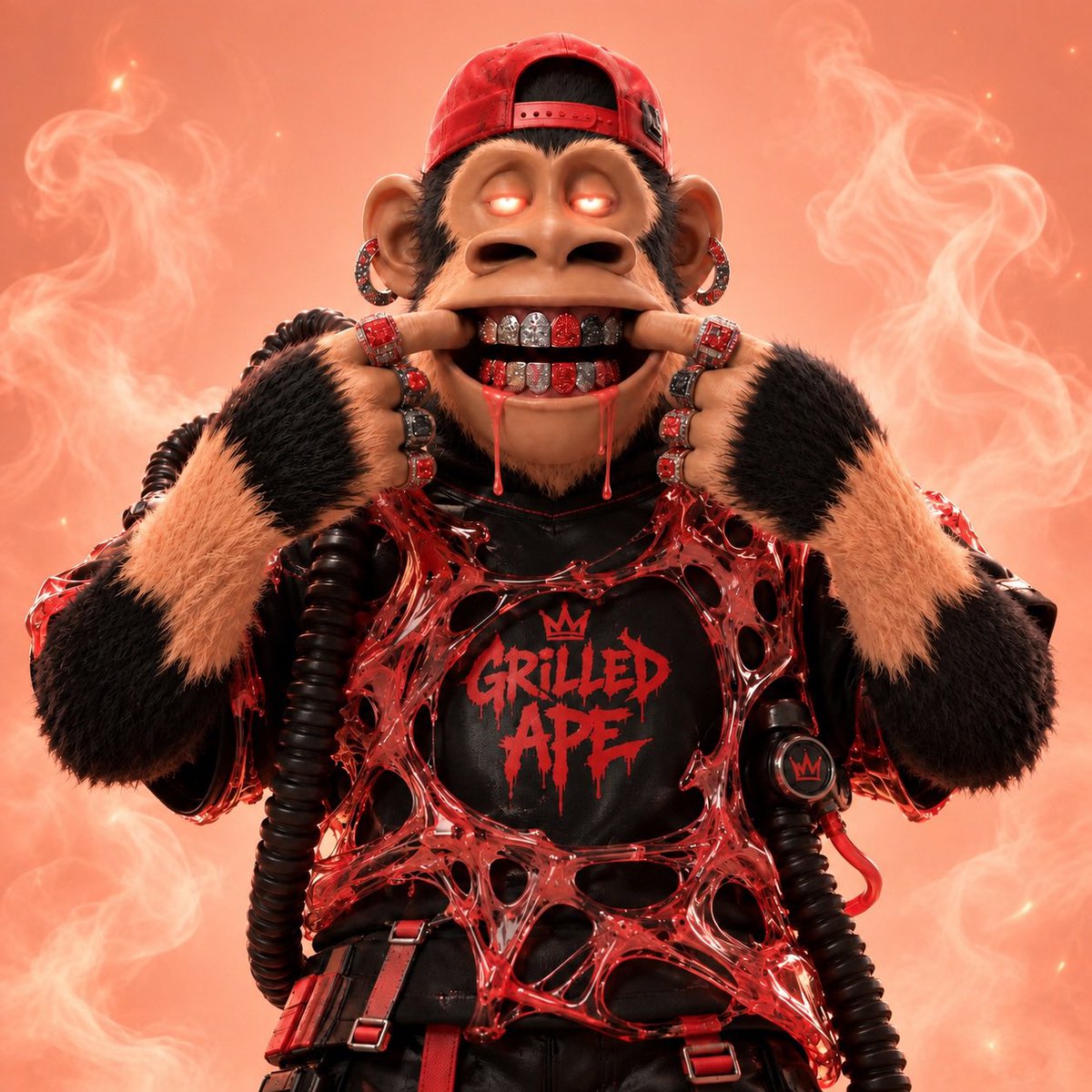 GRILLEDAPES's tweet photo. GN hoodians 

We’ve seen the conversations and concerns around our mint price, and we genuinely respect everyone’s opinion.

We want to clarify one thing: this project was never created with the intention of being a quick-flip or short-term project. Our goal is to build something with a long-term vision, strong community, and real value beyond the initial mint.

We understand that the mint price may not be within everyone’s budget, and that’s completely okay. Everyone should support projects that align with their own expectations and circumstances.

For those questioning the effort behind the project, we encourage you to look beyond the mint price and take a closer look at what we’re building , from the artwork and development to our roadmap, partnerships, and overall vision.

For transparency, here is the team behind the project:

• @fluffyfur07 — Founder & Co-Artist
• @Chellphick01 — Collab Manager
• @oxd_duo — Artist
• @Cyra_tivity — Developer

We’ve also worked with established projects and communities, and our partners have already been provided with our project information and collaboration materials.

If you’re still unsure about the project, we encourage you to take your time, visit our website, download the Whitepaper, and make your own informed decision.

We appreciate everyone who has supported us, asked questions, shared feedback, and believed in what we’re building.

We’re focused on building for the long term and we’re excited for what comes next. 🦍

Here’s more sneak peeks 🎨🖌️