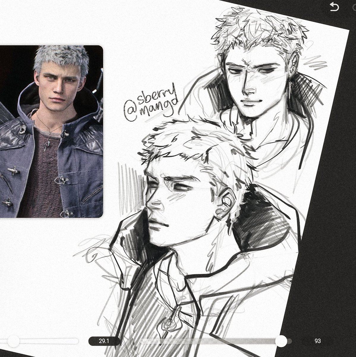 sberry_mango's tweet photo. nero doodle #dmc https://t.co/uqcJ1NlXrw
