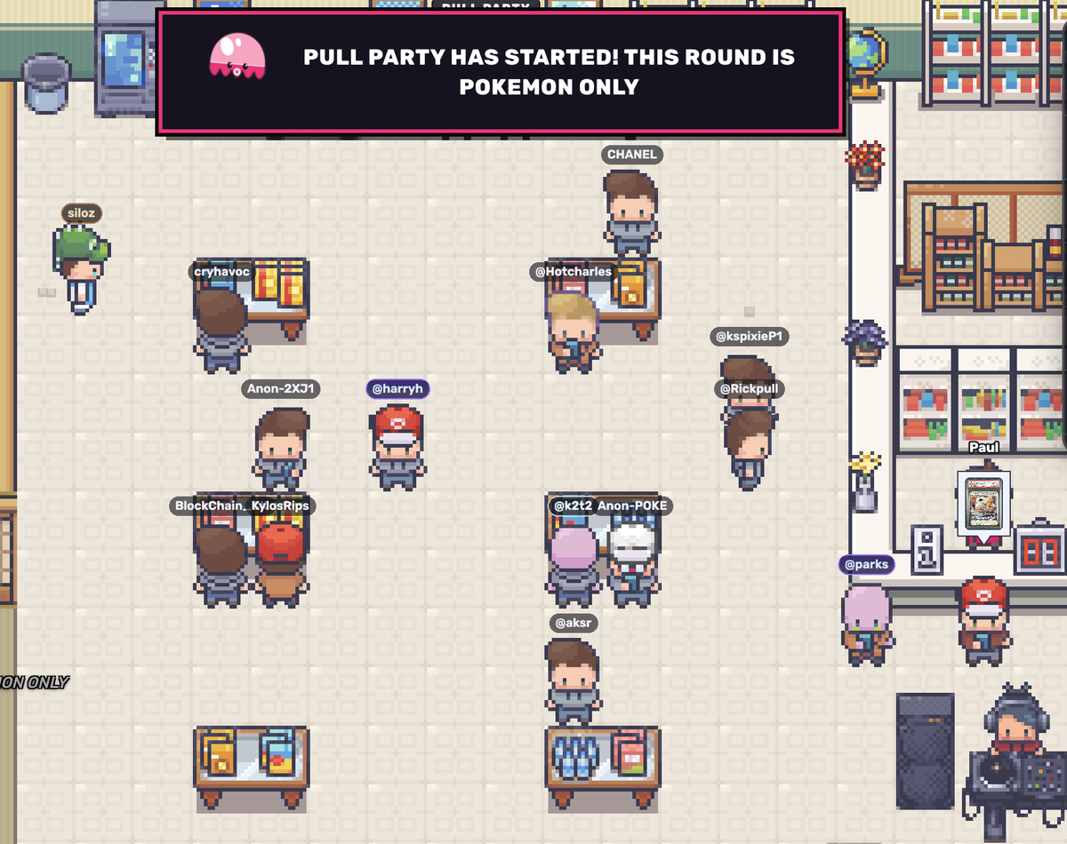 pulldotfun's tweet photo. PULL PARTY HAS STARTED! https://t.co/tbJrPzqWT6