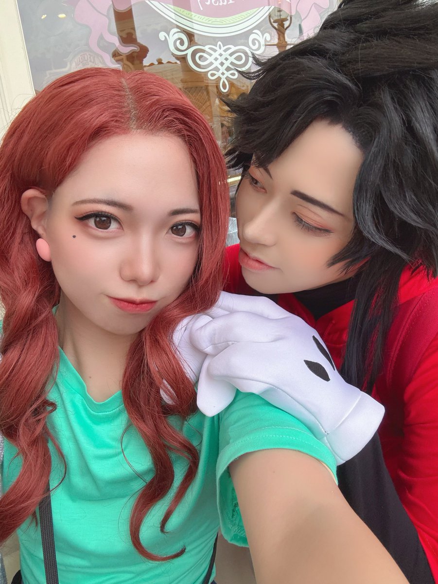 __appleteasoda_'s tweet photo. いつかマックスとデートがしたいという夢を叶えてもらいました❣

しかも大好きなあきらさんのマックス(TT)

ウィッグも天才だしいちいち仕草がかわいいし、本当にかっこよすぎた！！！幸！！！好！！！

#Dハロ仮装 #Dハロ仮装2026 https://t.co/SYnCHK9vlK