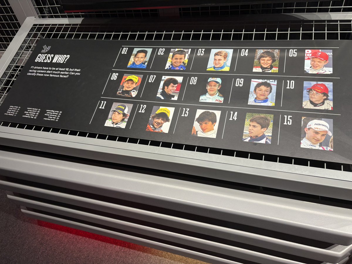 grmvmeow's tweet photo. went to the f1 exhibition today too :D https://t.co/9NA4va1CUC