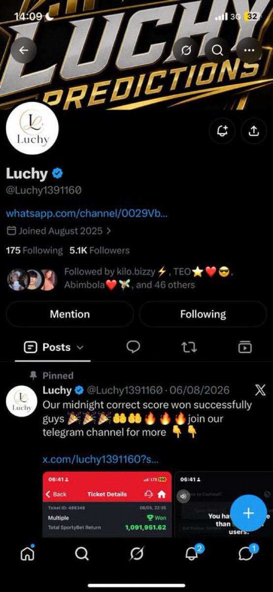 Fermin_4ever's tweet photo. @isthaths @Luchy1391160 God bless you sir
 2030860766 Kuda bank
I pray I get picked   
This money will really go a long way right now  You shall never lack
@isthaths https://t.co/mWyVYwkm89