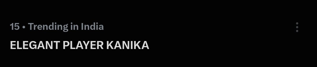 worldakshan's tweet photo. We are trending guys 

ELEGANT PLAYER KANIKA https://t.co/UDmuwCkOSv