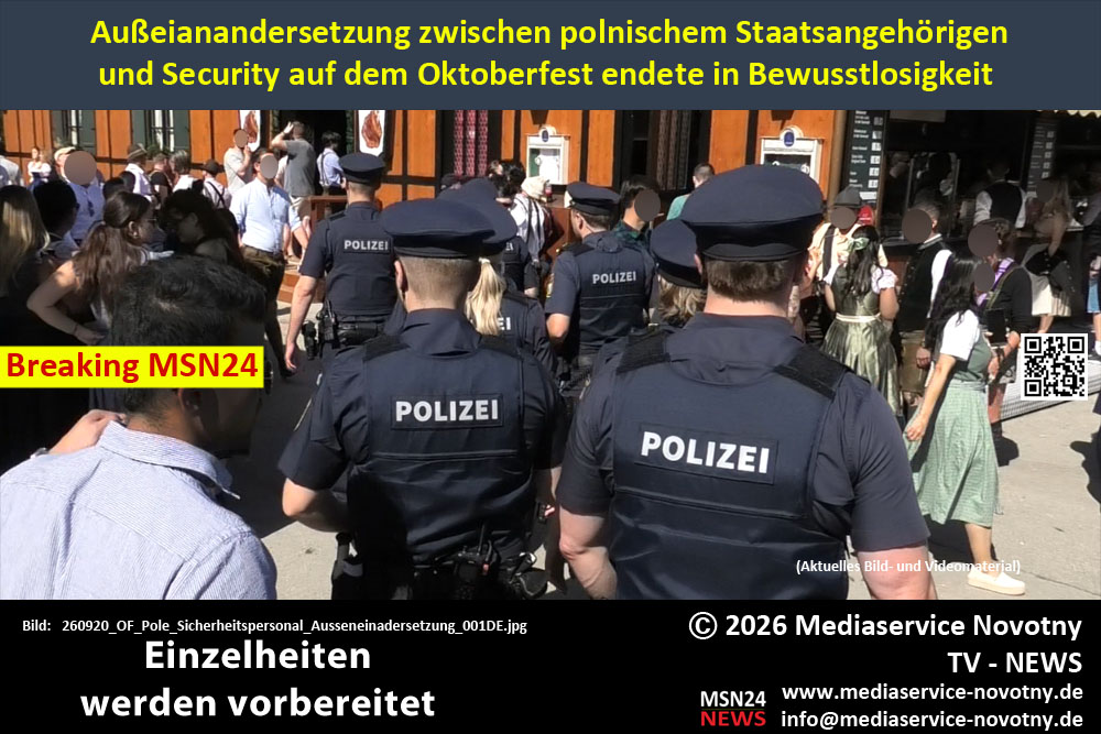 MSNovotny's tweet photo. 1/2
Nach Angaben des Polizeipräsidiums hob ein bist jetzt unbekannte Sicherheitsmitarbeiter gegen 19:00 Uhr einen 28-jährigen polnischen Besucher aus einer Menschenmenge auf dem Oktoberfestgelände heraus und schleuderte ihn mit dem Kopf voran zu Boden. Der polnische https://t.co/q33MtmMC1d