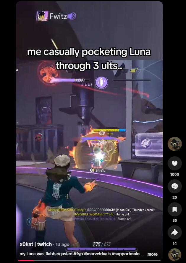 xokatmr's tweet photo. my first tiktok with 1k likes :D ik this is nothing to many people but as a person who avgs 5-10 viewers a stream and 50 or so likes a TikTok, I'm rlly geeked that its getting some traction :D https://t.co/DA6KvzaoWO