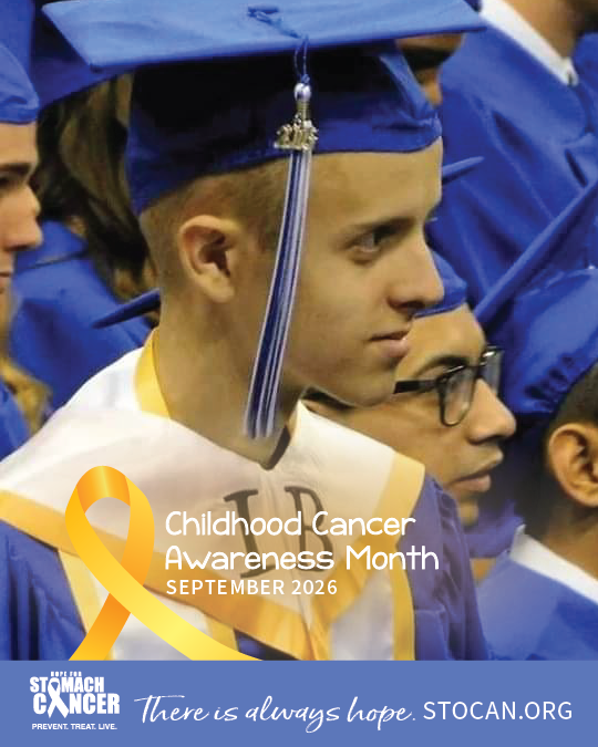 StoCANcer's tweet photo. At 17, Alex was hospitalized for a stomach ulcer. It turned out to be cancer. A total gastrectomy, chemo, and more surgeries followed. After a year and 4 months of treatment, he's cancer-free.

This Childhood Cancer Awareness Month, we honor stories like his. 💜 https://t.co/4VYjUM0zTv