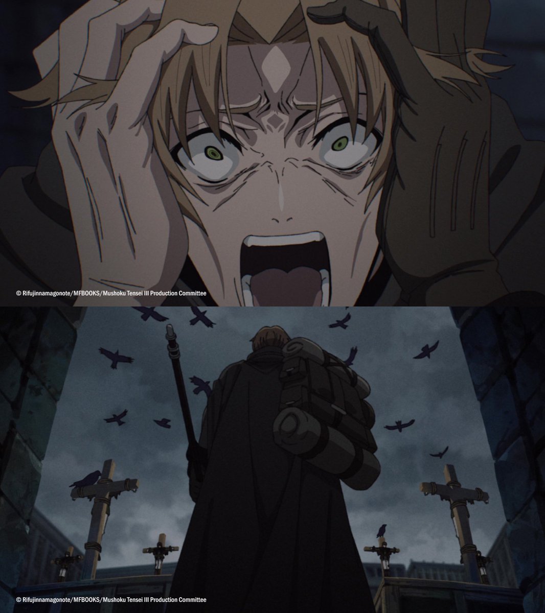 animetv_jp's tweet photo. Shocked by this episode…

— Watch Mushoku Tensei: Jobless Reincarnation Season 3 on Crunchyroll! https://t.co/i4BwVxdlAv