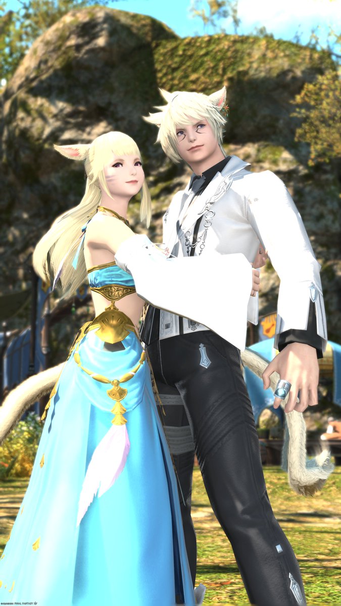FF14SS111's tweet photo. 相方とＳＳ練習🐱 https://t.co/lrSfV4SMJ0