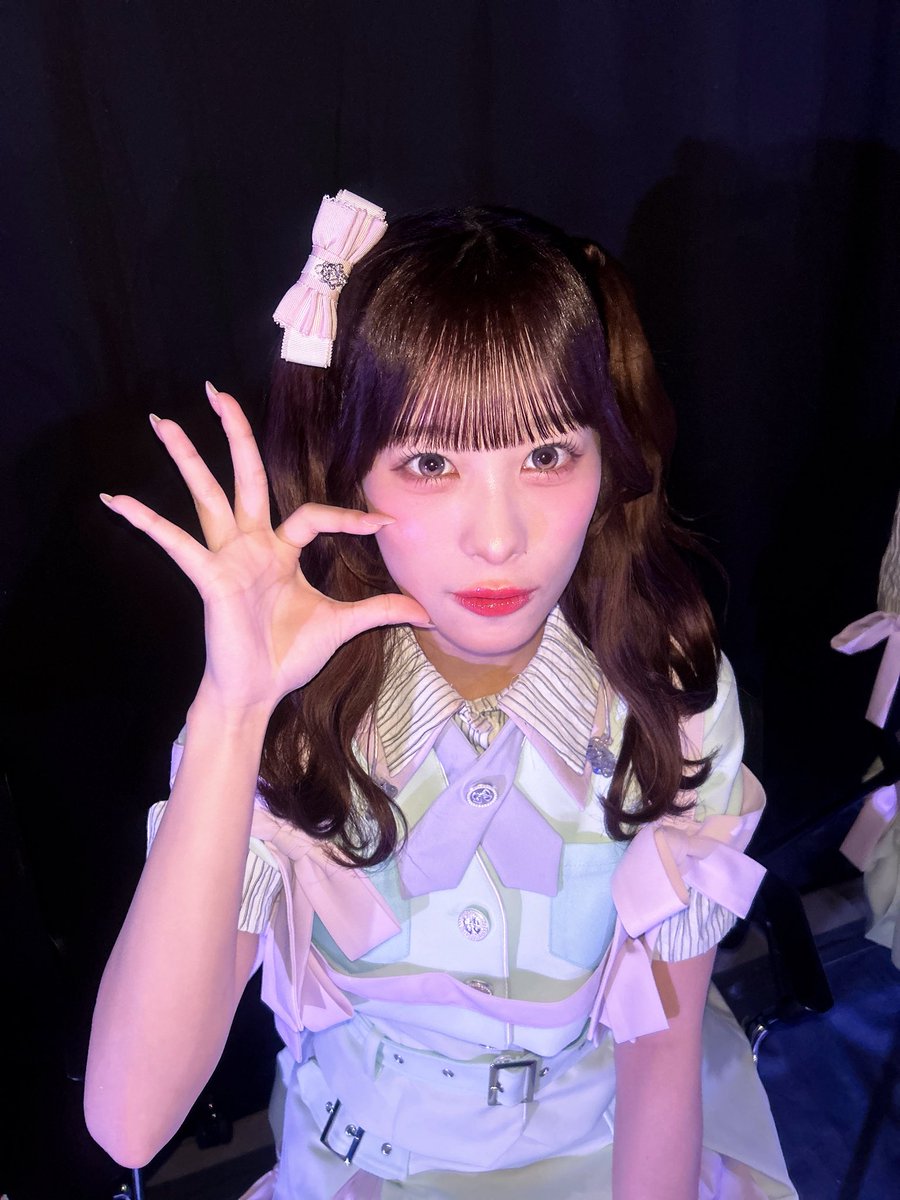 takahashi_mai__'s tweet photo. 「第4回 IDOL RUNWAY COLLECTION 2026 AUTUMN/WINTER Supported by TGC」 ありがとうございました!!🩰🪻

ライブもランウェイも楽しかったです❤︎
だいぶお久しぶりのハーフツイン👧🏻
皆の声沢山聞こえてたし沢山見えた！！
2度目のランウェイ見てくれてありがとう🫶🏻　#IRC_TGC #ニアジョイ https://t.co/BIlJREvT8n