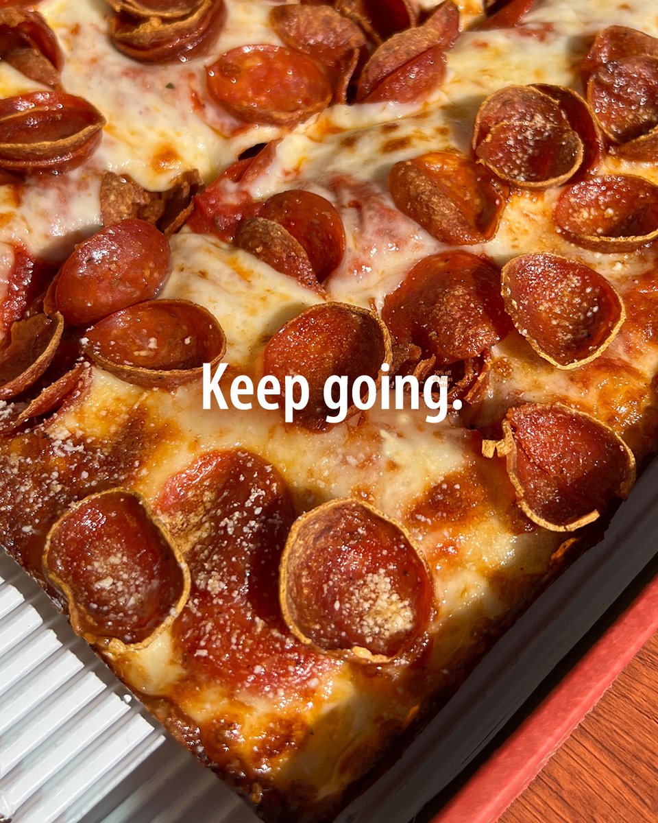 JetsPizza's tweet photo. See what happens when you listen? Happy National Pepperoni Day. Get 20% off all pizzas when you use code PEP26. Today only. You’re welcome. https://t.co/51ZSXLcXmn