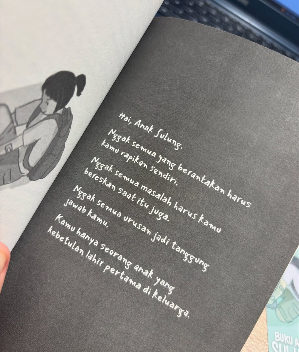 TarenEmbreirr's tweet photo. When I first read this book, I felt it was perfect for future parents—to help them prepare and think carefully before deciding to have children. At first, I felt sorry for the child forced to grow up when a younger sibling arrived. “I’m still https://t.co/B05y2KRmML