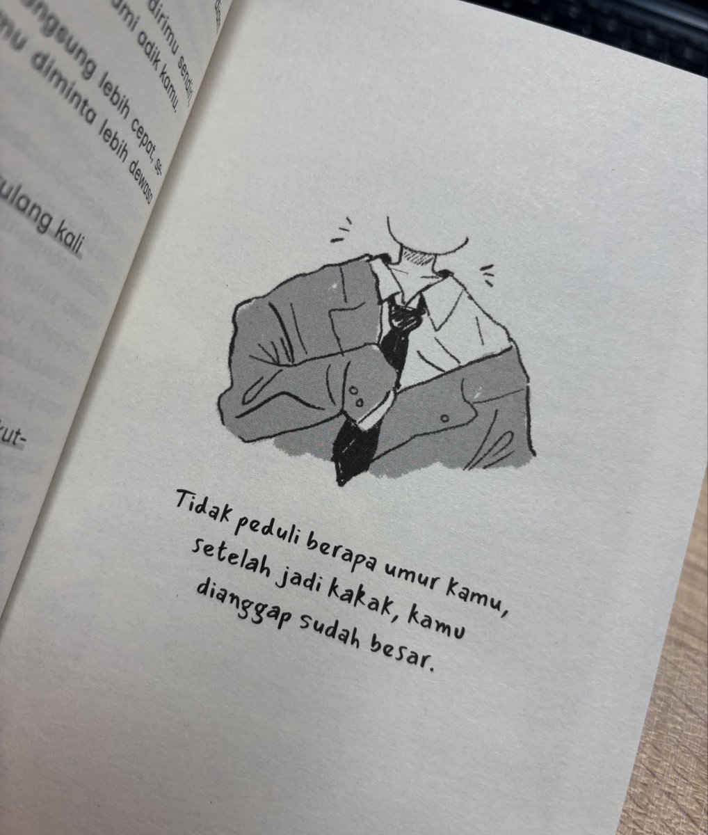 TarenEmbreirr's tweet photo. When I first read this book, I felt it was perfect for future parents—to help them prepare and think carefully before deciding to have children. At first, I felt sorry for the child forced to grow up when a younger sibling arrived. “I’m still https://t.co/B05y2KRmML