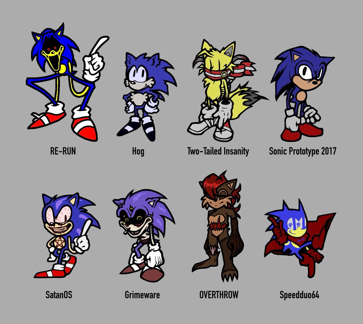 Luxvozz's tweet photo. Drawing of some spooky Sonic media part 6 (Final)

#creepypasta #sonicpasta #sonicexe #exe #horror #art #sonic #Sonicthehedgehog https://t.co/GcJgBIBNId
