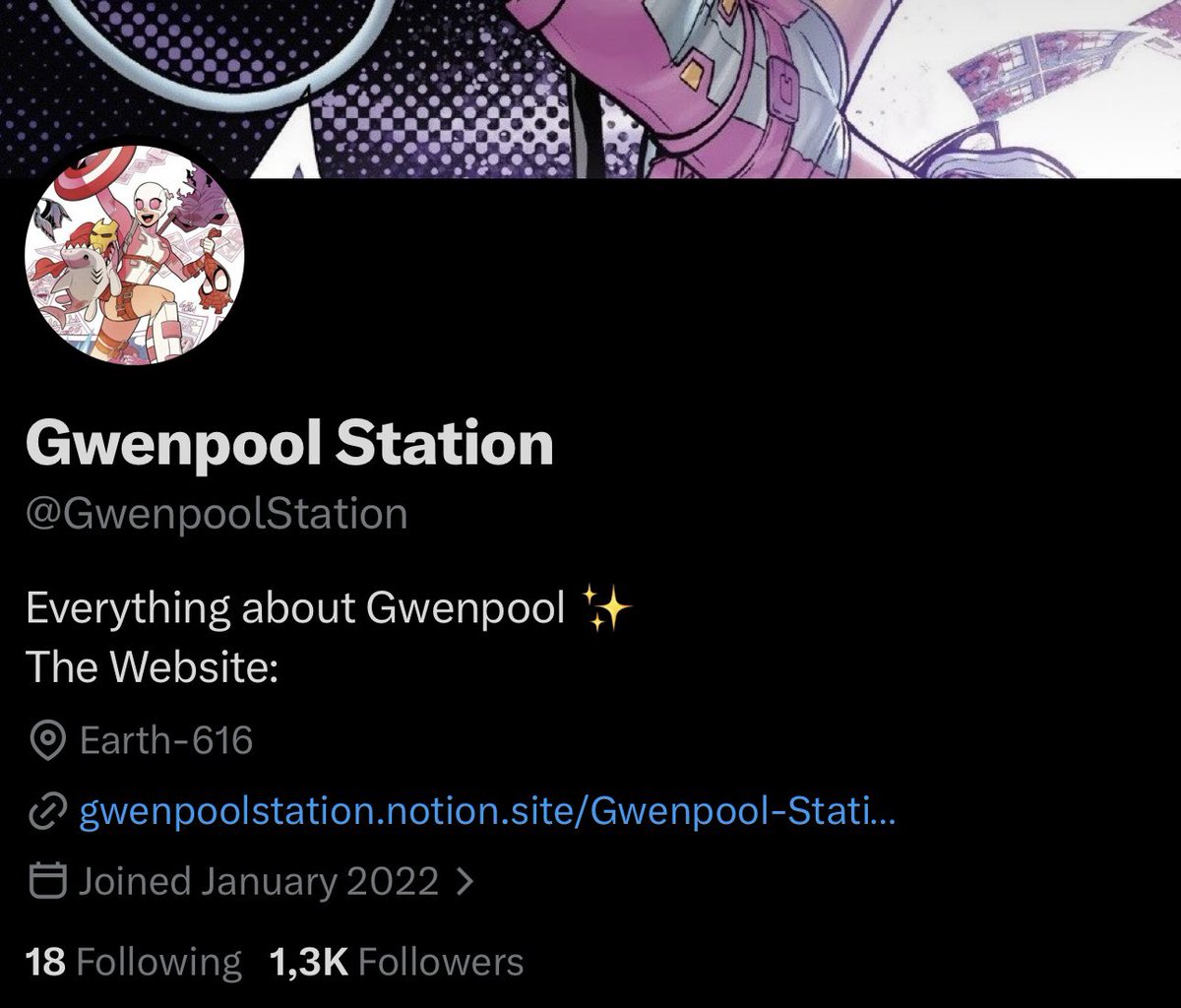 SaraBush42's tweet photo. I have a Gwenpool Fan Account on here too! 

🔗 @GwenpoolStation https://t.co/TJ8E4EFndQ