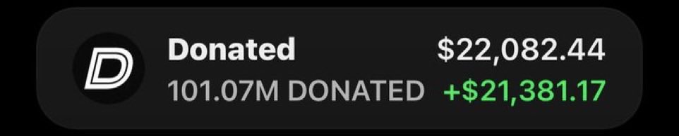 SOLSPROFITS's tweet photo. $DONATED is printing heavily in my Alpha TG! 🏆🚀📊

If you’re in the group, your copy trade could’ve been riding the same move with me. 💰🔥

Follow ✅ Join the TG and catch the next play early. 👀

CA: CBLgLg4rjkqqwXuZjR1WAqWet2vR68Vne32J2bFLpump https://t.co/SKpFp7WG28