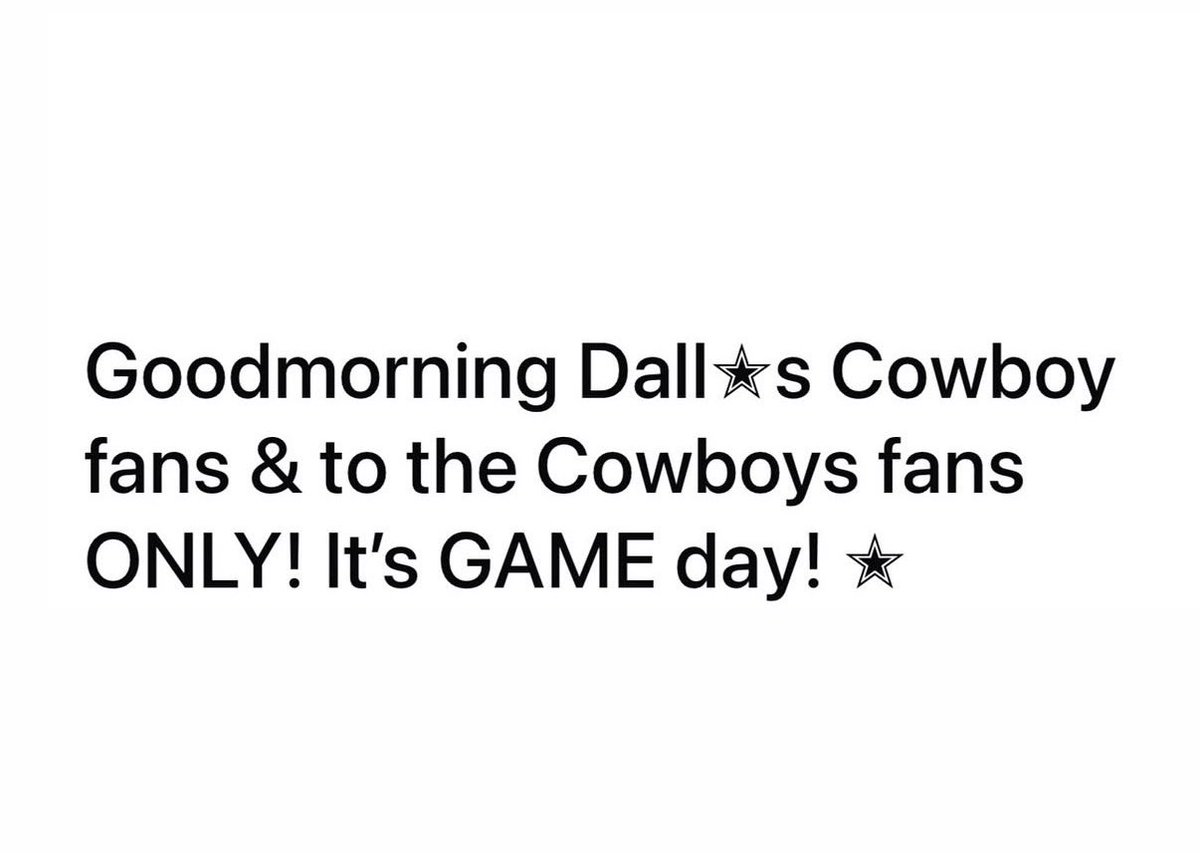 Mentii's tweet photo. Good morning ✭ 
Repost if you’re awake and you’re a Cowboys fan 👏🏽👏🏽 https://t.co/dQ2hSDmKHw