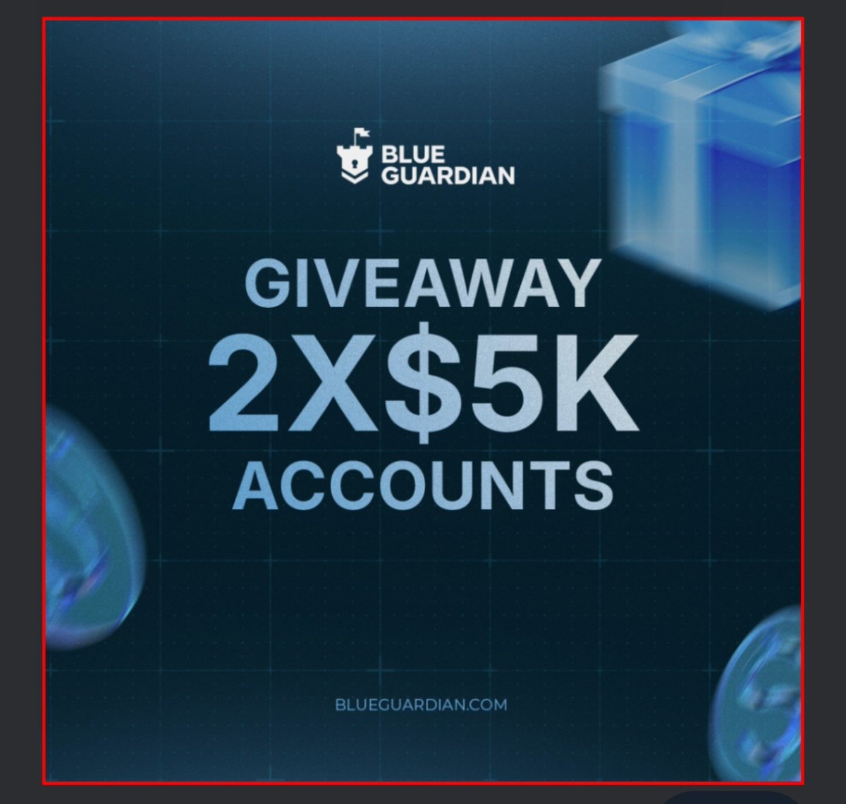 Majeed_Fxx's tweet photo. @BlueGuardiancom 2x5k giveaway.

Follow
@blueguardiancom,
@guardianfutures,
@guardiantvlive
@Majeed_Fxx 

and you + turn on notifications

Like, retweet and tag 2 friends
Add us as favorite firm at https://t.co/hNIjnl6MOW

Also follow 
@khalifaforex747 @usmanmoduk
@DawdaOntop @Ameergyy 

72h. Winners