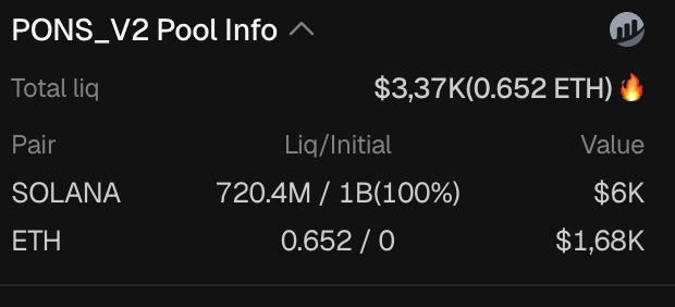Apoloxzy's tweet photo. It's real 

0x8828690b296f2a8eda186a640d1345b250536da2

First token Pair with solana
0x04ae19dae863c80490c0f55a5b846079f9f5d764 https://t.co/lmndqoMTZ7