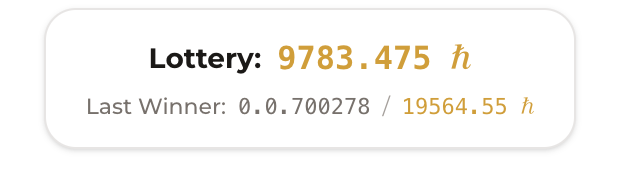 hedera300's tweet photo. Big Congratulations to 0.0700278 for winning 19,564 hbars with just 50 h flip.

He got really lucky.

Jackpot is at 9783 hbars. https://t.co/n4YFzFNMk6