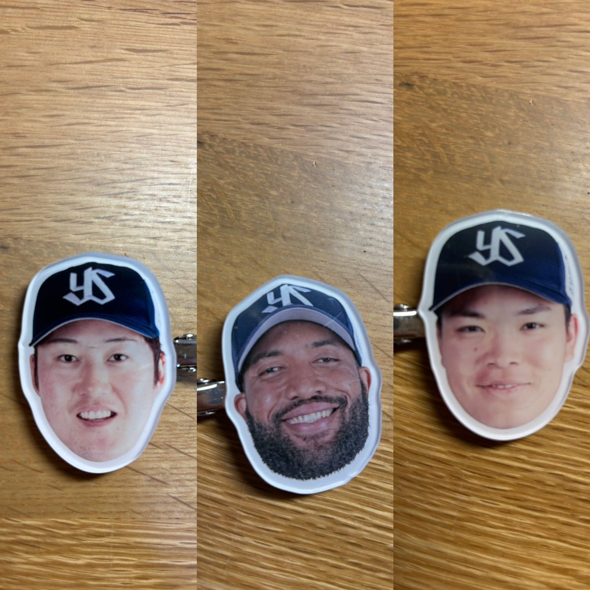 Bwy01k's tweet photo. スワローズ グッズ 交換 譲渡

譲:写真
     定価買取
求:定価買取（1～3枚目￥500、4枚目￥600）
        or
     燕パワーお守り35

現地で22日・26日に
お取引できる方を優先させていただきます

お気軽にお声掛けください🙇‍♀️

#スワローズグッズ交換希望
#スワローズグッズ交換譲渡 https://t.co/EArvptFIAh