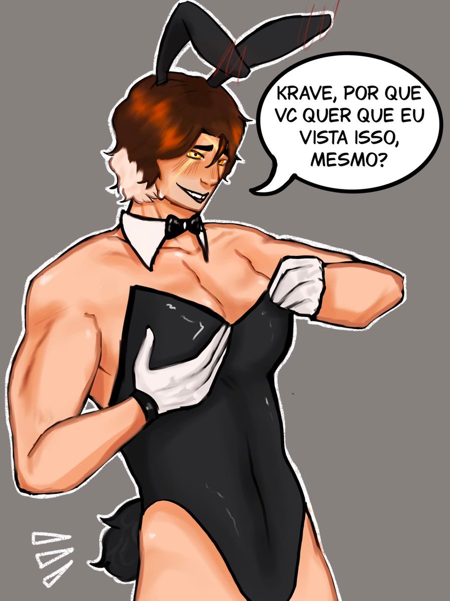 A_Grande_Trouxa's tweet photo. Eu i o predo meio twins pq eu não lembrei q ele ja tinha feito o Lucas assim kkkkkkk
Krave: Lucas, eu comprei uma roupa que eu acho que vai ficar boa em você...
Lucas: Sério? Posso provar?
Krave: Claro, pega aí
#XdaQuestãoRPG #xxxdaquestãorpg #xxxdaquestão https://t.co/MFM8AEycJh