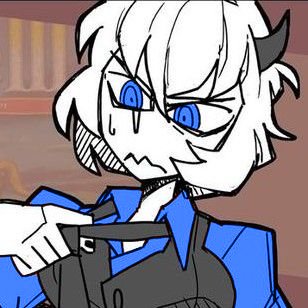 SHXCKXDGAMING's tweet photo. “ Y’know . . I don’t mind if you borrow my clothes for work . . Especially if you’re kinda forced to wear such .. short skirts .. ”

Static huffed, messing with his tie for a moment before smiling at the Sheep. Holding his smile before gently bumping his head against hers. https://t.co/0GulaR7A0b