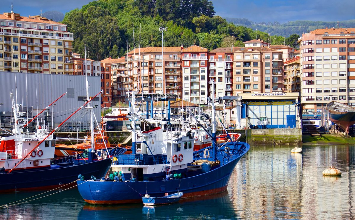 JoelDavanzo's tweet photo. Some towns smell of salt, rain, and the sea from the very first moment. Bermeo is one of them: boats resting in the harbor, colorful facades, and a special blend of seafaring tradition and the peaceful life of the Cantabrian coast. A place to https://t.co/GLL2JK08n1