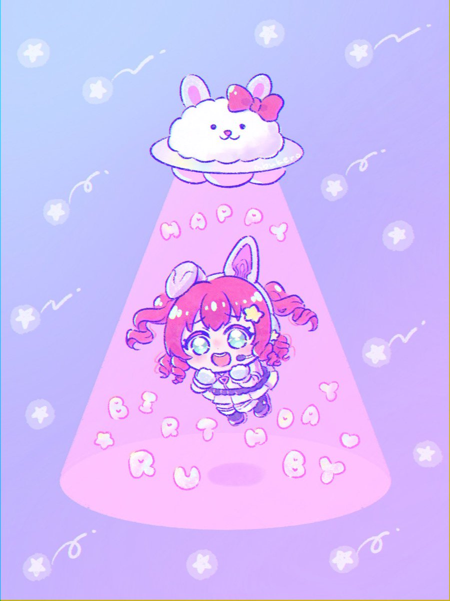 abukero_rainbow's tweet photo. ルビィちゃんお誕生日おめでとう🍭🛸
 #黒澤ルビィ生誕祭2026 #Aqours https://t.co/3QgiX3tcSP