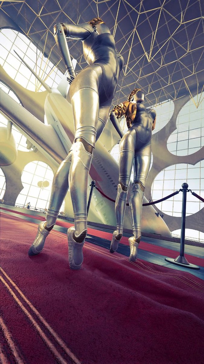 TifaQuinnYT's tweet photo. Perspectivas diferentes… desde abajo todo se ve más imponente 🤖💃
#TPMAngles #ThePhotoMode
#TCCDuo #TheCapturedCollective
#AtomicHeart #VirtualPhotography https://t.co/rrbxfFpwqp