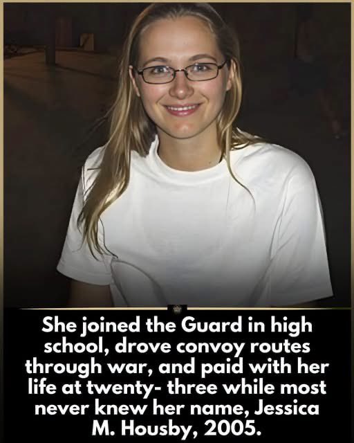 JBMAGA03's tweet photo. She joined the Guard in high school.

Drove convoy routes through a war zone.

Gave her life at 23 on Feb. 9, 2005.

Sgt. Jessica M. Housby of Rock Island, Illinois.

Most never learned her name.

We should. https://t.co/H0bPumKwSv