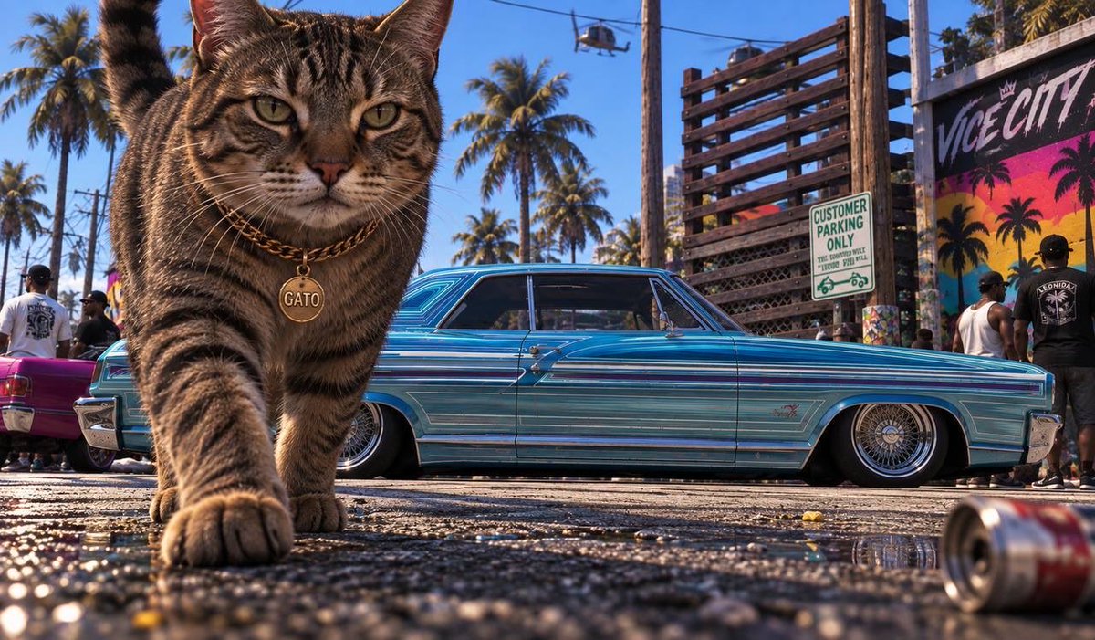 TheGTA6cat's tweet photo. GATOs territory 🐾 

solana:HsprHxBRgiVaQdRf3TnKNuZZtaX9JUSPgMFdAkk6pump 

#TheGTA6cat https://t.co/FLRCAm0c5L