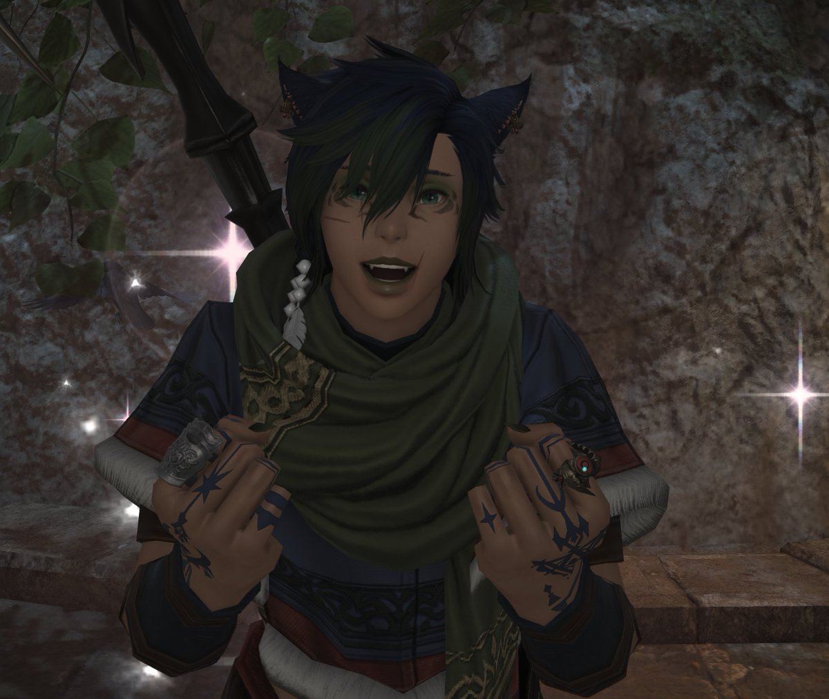 IUsedToPlayCOD's tweet photo. I gave him fangs and now my wol is even cuter than before, I am reaching some kind of supernova https://t.co/M9ulEzjBSc