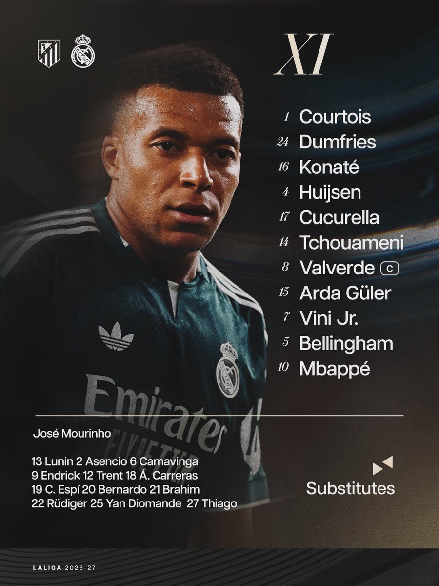 DPerfettocr7's tweet photo. Oggi c’è il Derby di Madrid, non è una partita qualsiasi, come sempre d’altronde. Cercate di tirare fuori l’orgoglio in questa sfida! #HalaMadrid🤍🤍🇪🇸 #ElDerbyMadrileno🔥🤍🇪🇸 https://t.co/p4ifm4MKi0