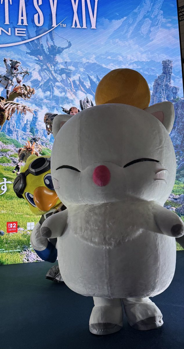 sulaim_765's tweet photo. アルファとモーグリを一生撮ってた
#TGS2026 https://t.co/Ti4ckdpxjk