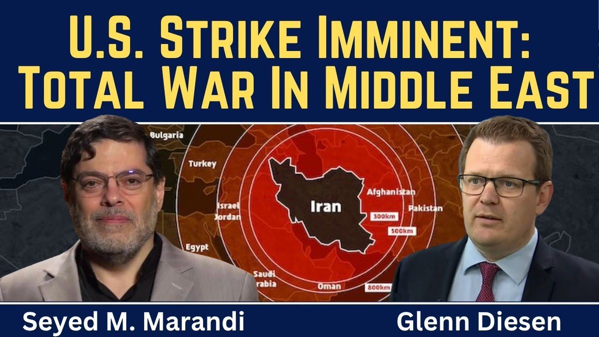Glenn_Diesen's tweet photo. Seyed M. Marandi: Massive U.S. Strike Imminent - Toward Total War in the Middle East
https://t.co/wtjGGg5GvN https://t.co/lgj7ACjXS7