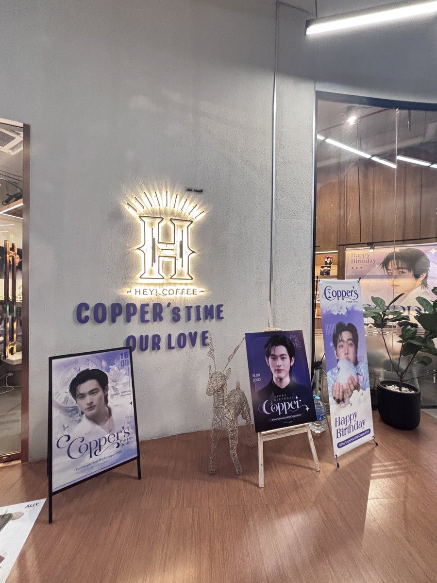 withmenowww's tweet photo. — check in 🐻💜

#Copperphuriwat ྀི　
#ThePurpleHourWithCopperXXIII https://t.co/plFkA2gWPt