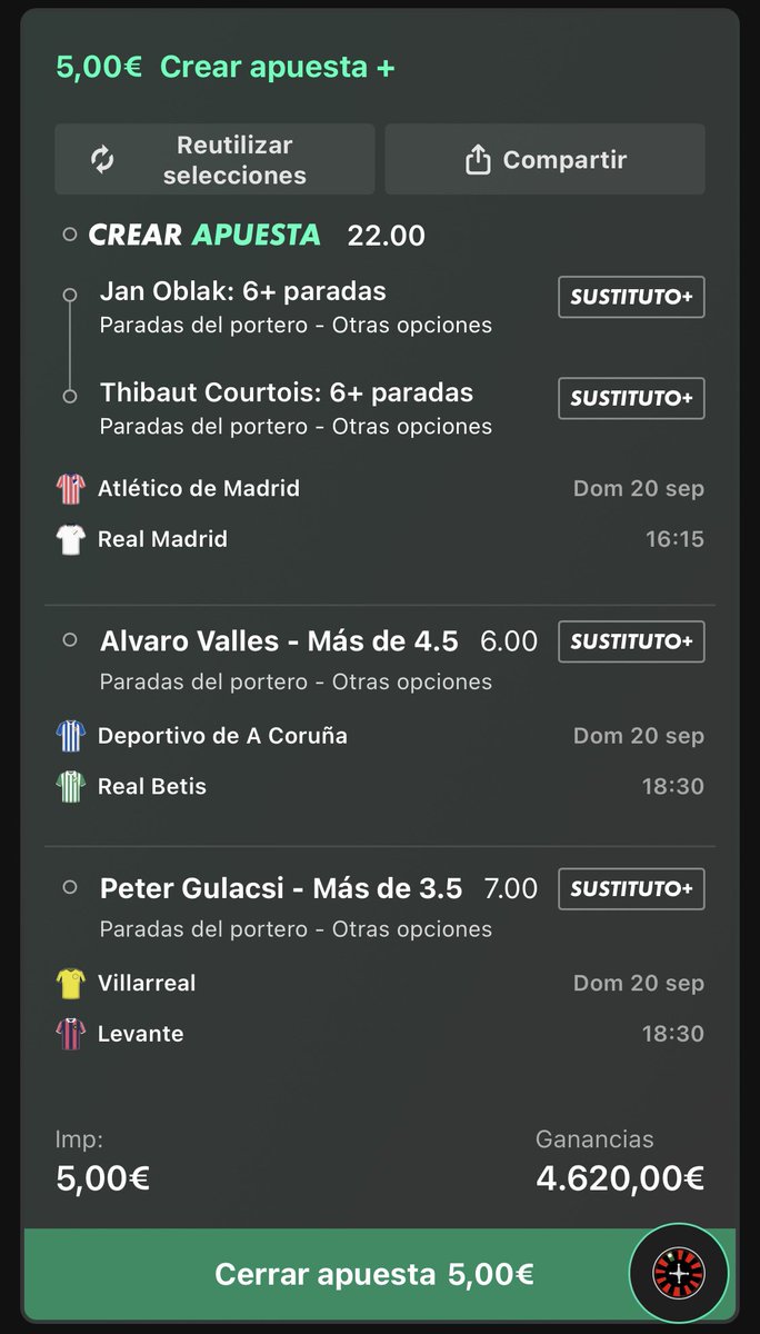 GreenBetGratis's tweet photo. Cuota 924 para perder 5€ 🤣

🌿😮‍💨 https://t.co/U8NhobPaVf