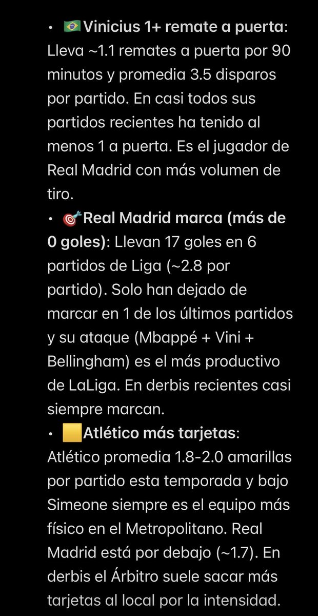 Dualtip2's tweet photo. tripleta para hoy🤑, más cómo estás en el link de la bio
#bet #stake #realmadrid #derbi #atletico #vini https://t.co/Jtrms1PUUG