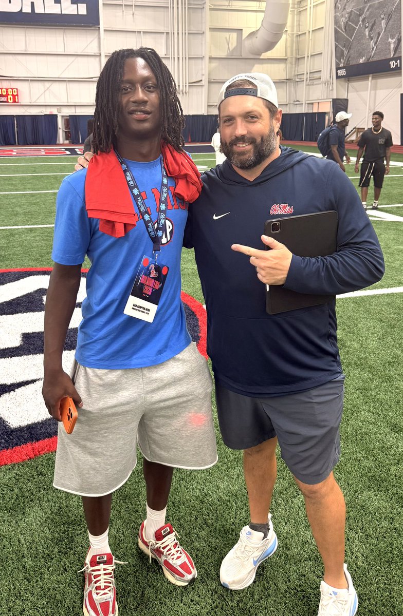 KamieonNero's tweet photo. Can’t thank the coaches enough for the belief I can be THAT GUY to keep what I got to see last night going.  Never experienced anything like that!!!!

See everyone soon..HOTTY TODDY 🦈🦈🦈

@OleMissFB @RebelsFBRec @TheRebelWalk @CoachGolding @Coach_MWoodson @zachjohansen5 @wesnab4646 @CoachB_BROWN @drm_12 
@Rivals @On3 @247recruiting @PrepRedzoneOK @AABonNBC @ErikRichardsUSA @TomLoy247 @ChadSimmons_ @adamgorney @Bdrumm_OUI @samspiegs @GregBiggins @LemmingReport @TWSportsExtra @TheUCReport @Josh_Scoop @ParkerThune @MikeRoach247 @Stumpf_Brian  @SWiltfong_ @DwightDobbins @MathurinAgency @OwassoAthletics @CoachBBlank @CoachJBlank @CoachPugh317 @SCNext @Skordle