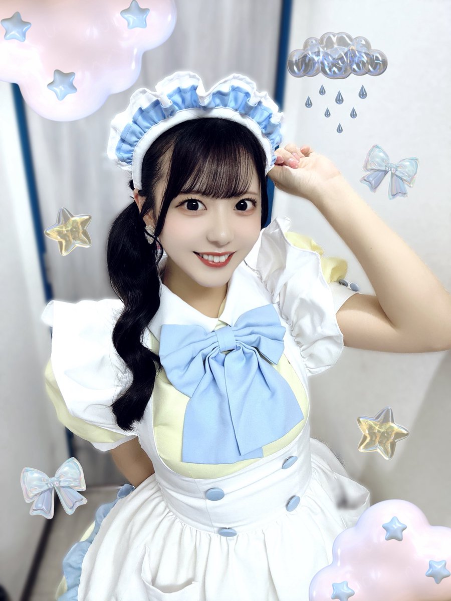 maid_kotoha's tweet photo. 雨の雫は宝石のように💎🫧 https://t.co/Lo49o3AjgW