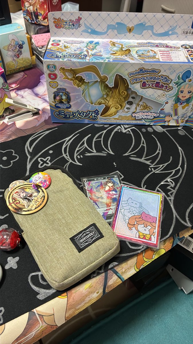 Hyper_sizimi_DX's tweet photo. #つどうぃく
使用 ナナシ

ミーティア 先手🙆‍♀️
ラビット（チーム） 先手🙆‍♀️
4ウリス 先手🙆‍♀️

1位！どうやら俺は歌姫になれるらしい

念願のこばりんさん直筆プレ���GETできたので今回も非常に満足✨👍🥰 https://t.co/xFxtWhEytx