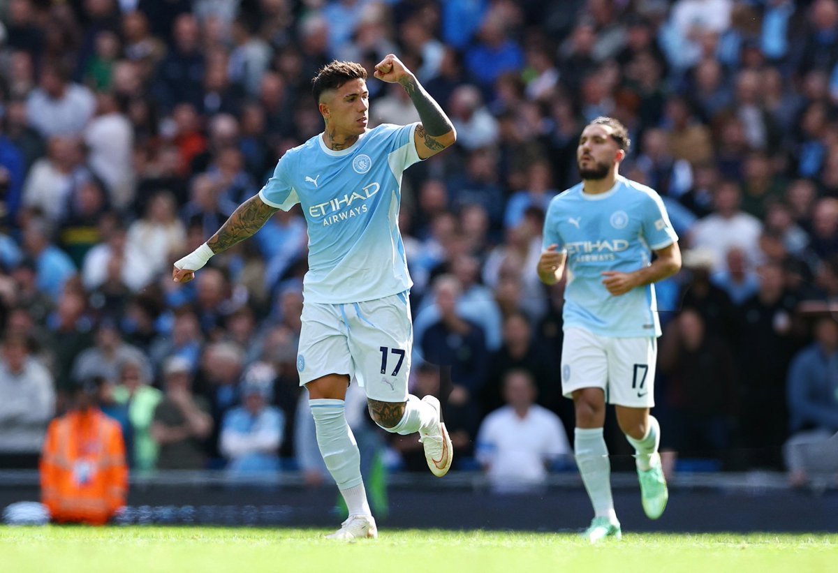 Buungau33's tweet photo. Enzo the shoot free kick goal opening minute'9, 
Man City 1-0 Sunderland.
#แมนซิตี้ 
#เอนโซ 
#sakdakul https://t.co/4ReoZHu8Nt